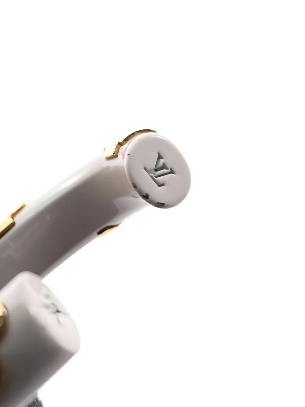 Louis Vuitton Pre-owned 2018 Monogram Jonck Daily Bracelet in White, view 5