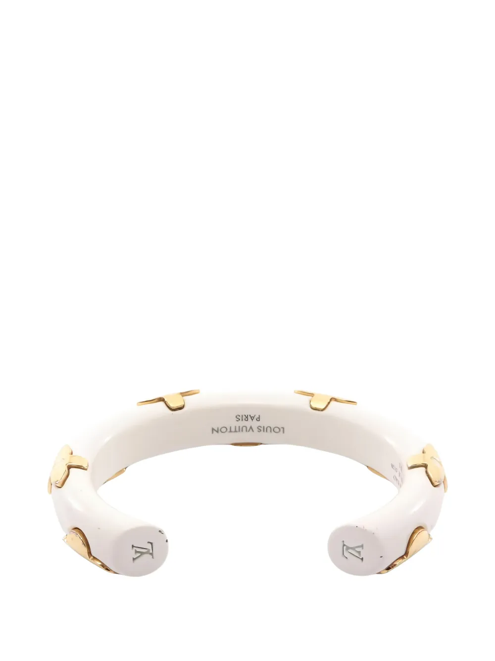 Louis Vuitton Pre-owned 2018 Monogram Jonck Daily Bracelet in White, view 2