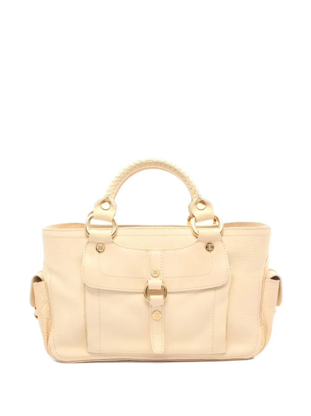 Celine Pre-Owned 2000s Boogie leather tote bag - Toni neutri