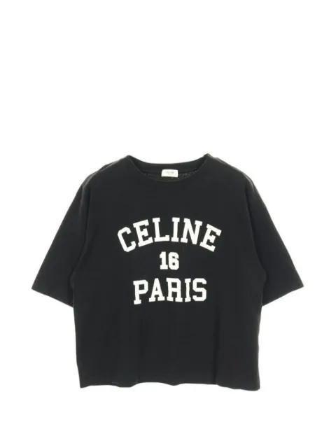 Celine Pre-Owned 2000s short-sleeve logo-print T-shirt