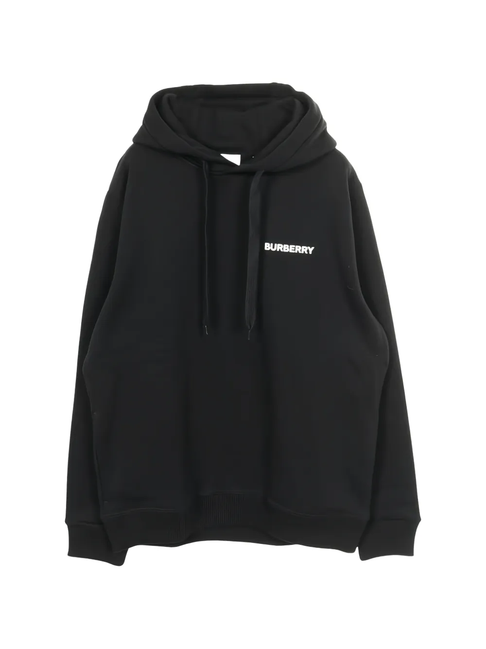 Burberry Pre-Owned 20s print cotton hoodie - Nero