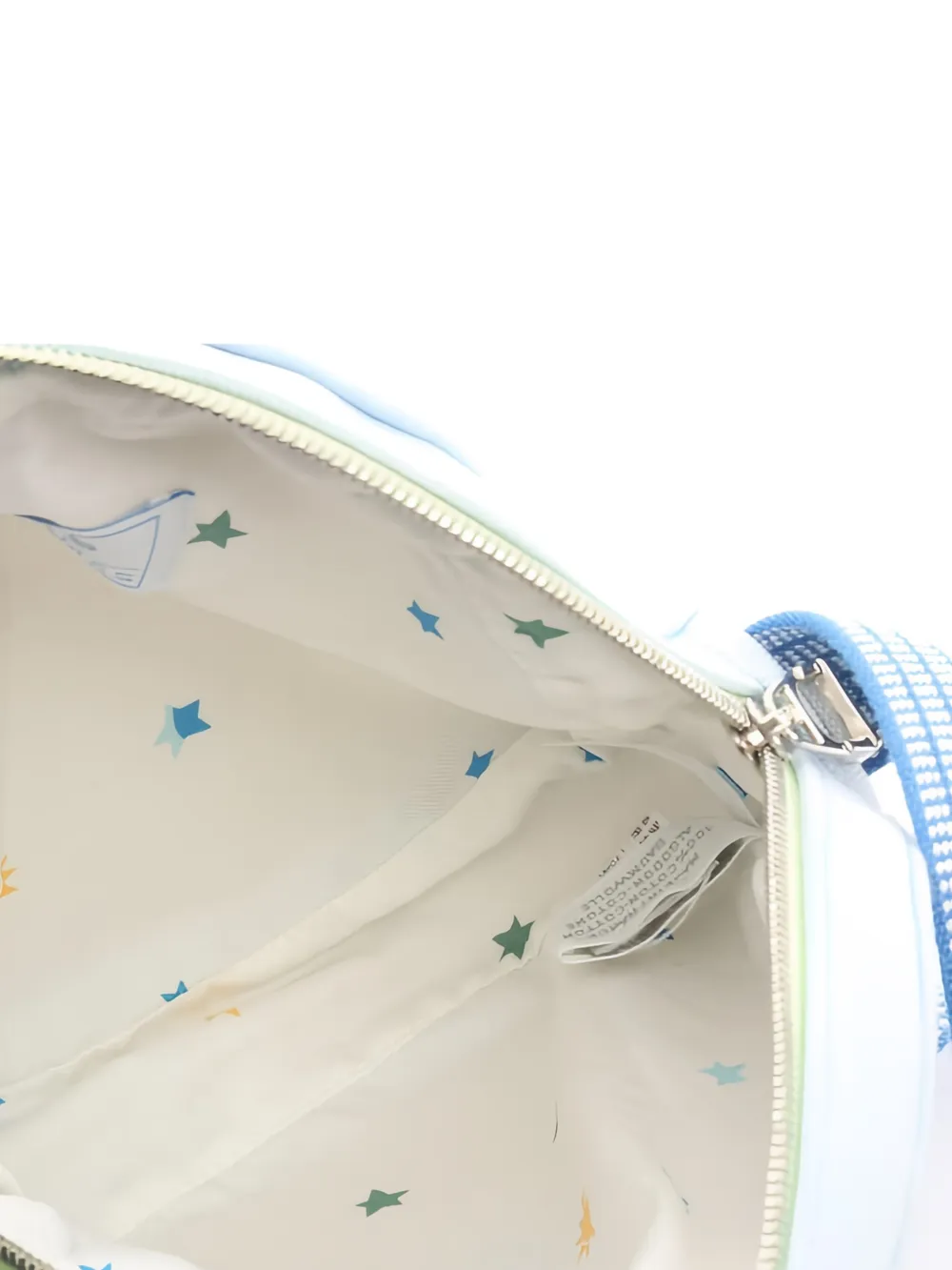 1990s Embroidered Canvas Shoulder Bag