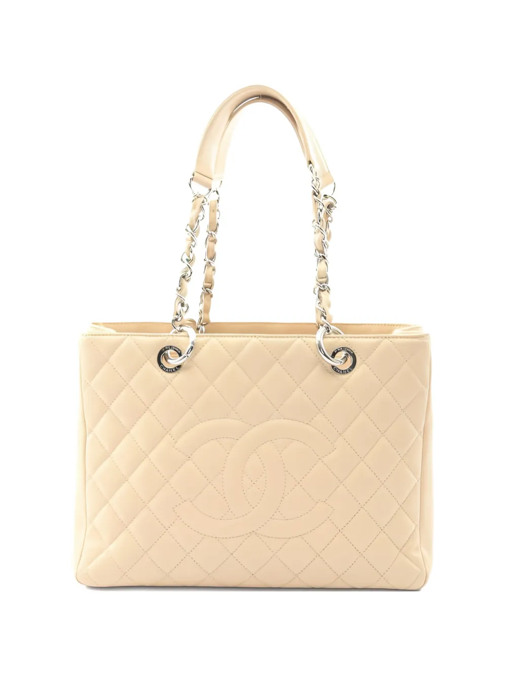 CHANEL Pre-Owned 2010-2011 quilted shoulder bag - Toni neutri