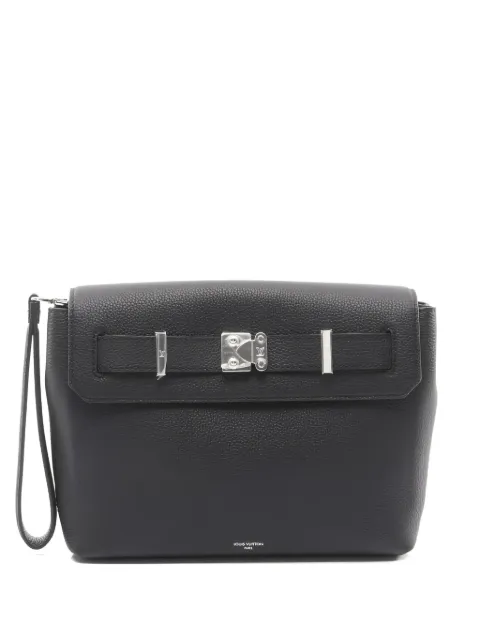 Louis Vuitton Pre-Owned Georges calf leather clutch bag