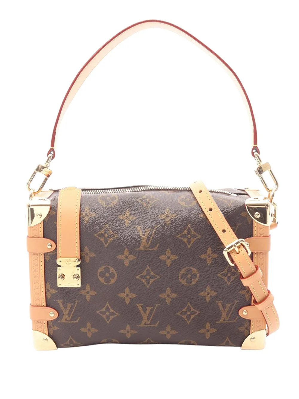 Louis Vuitton Pre-Owned 2010-2025 Monogram Side Trunk MM satchel - Marrone