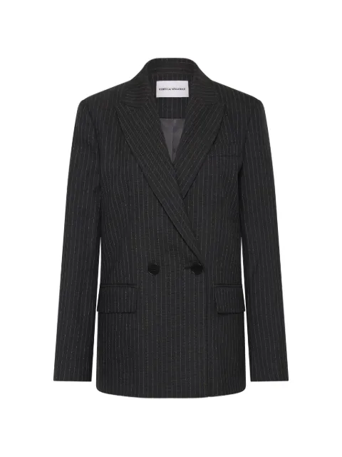 Rebecca Vallance Harri pinstripe double-breasted blazer