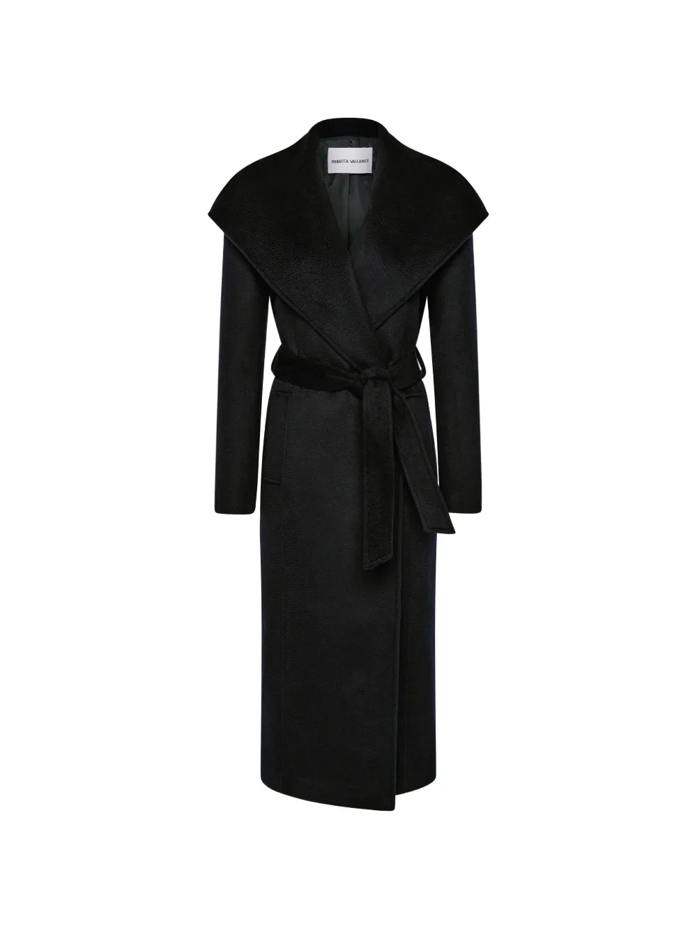 Rebecca Vallance Cappotto Bower con cintura - Nero