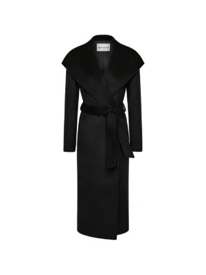 ROTATE BIRGER CHRISTENSEN エコファーカラー コート | ブラック