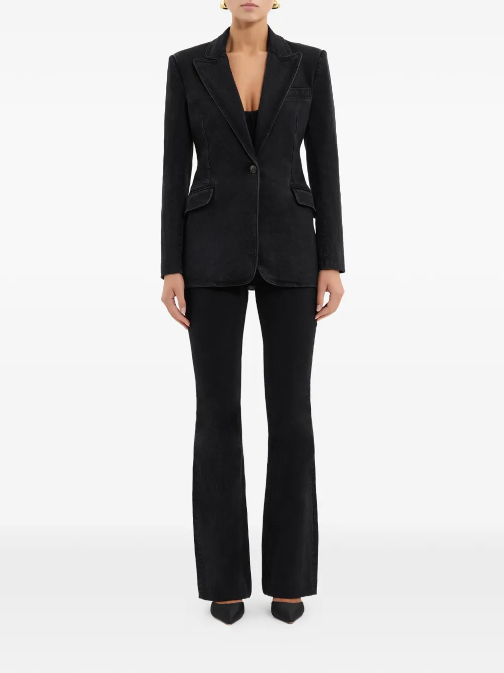 Rebecca Vallance Blazer met zak Zwart