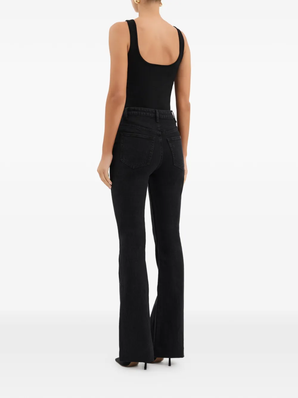 Rebecca Vallance Gisele flared broek Zwart