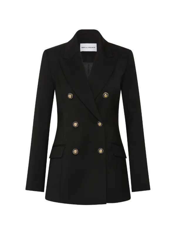 Rebecca Vallance Millicent Blazer in Black