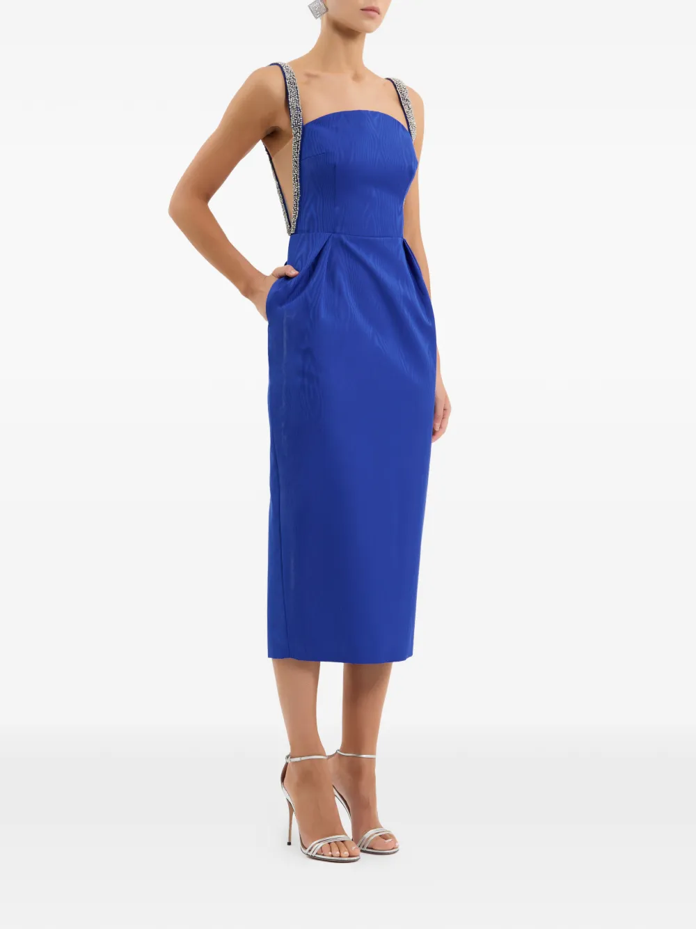 Rebecca Vallance Mini-jurk verfraaid met bandje Blauw