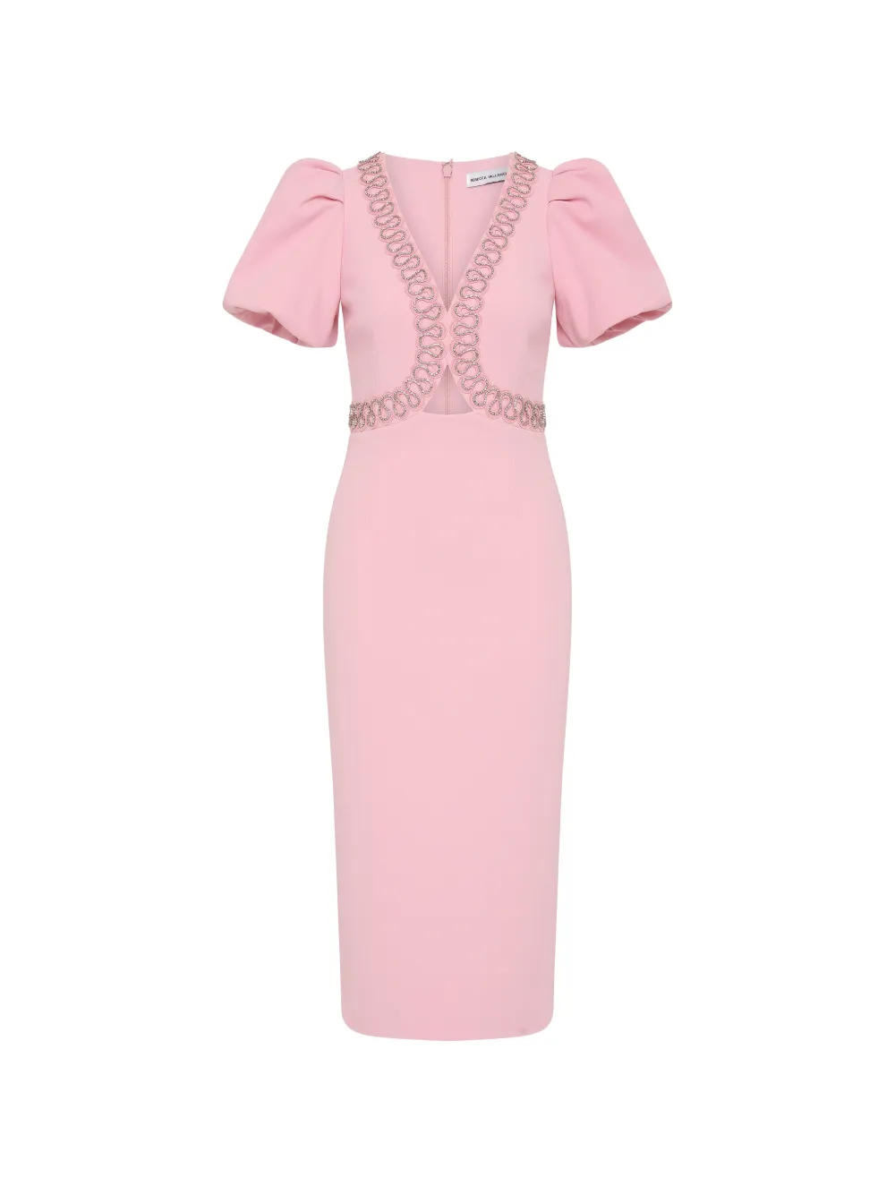 Rebecca Vallance Cava embellished midi dress - Rosa