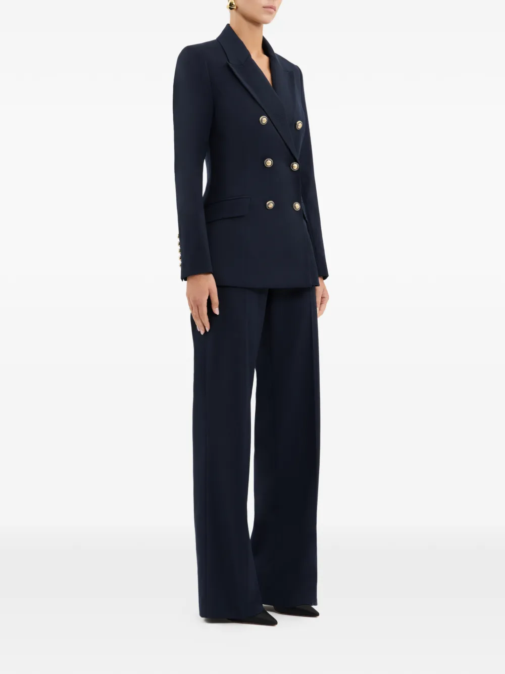 Rebecca Vallance Emerson broek met wijde pijpen Blauw