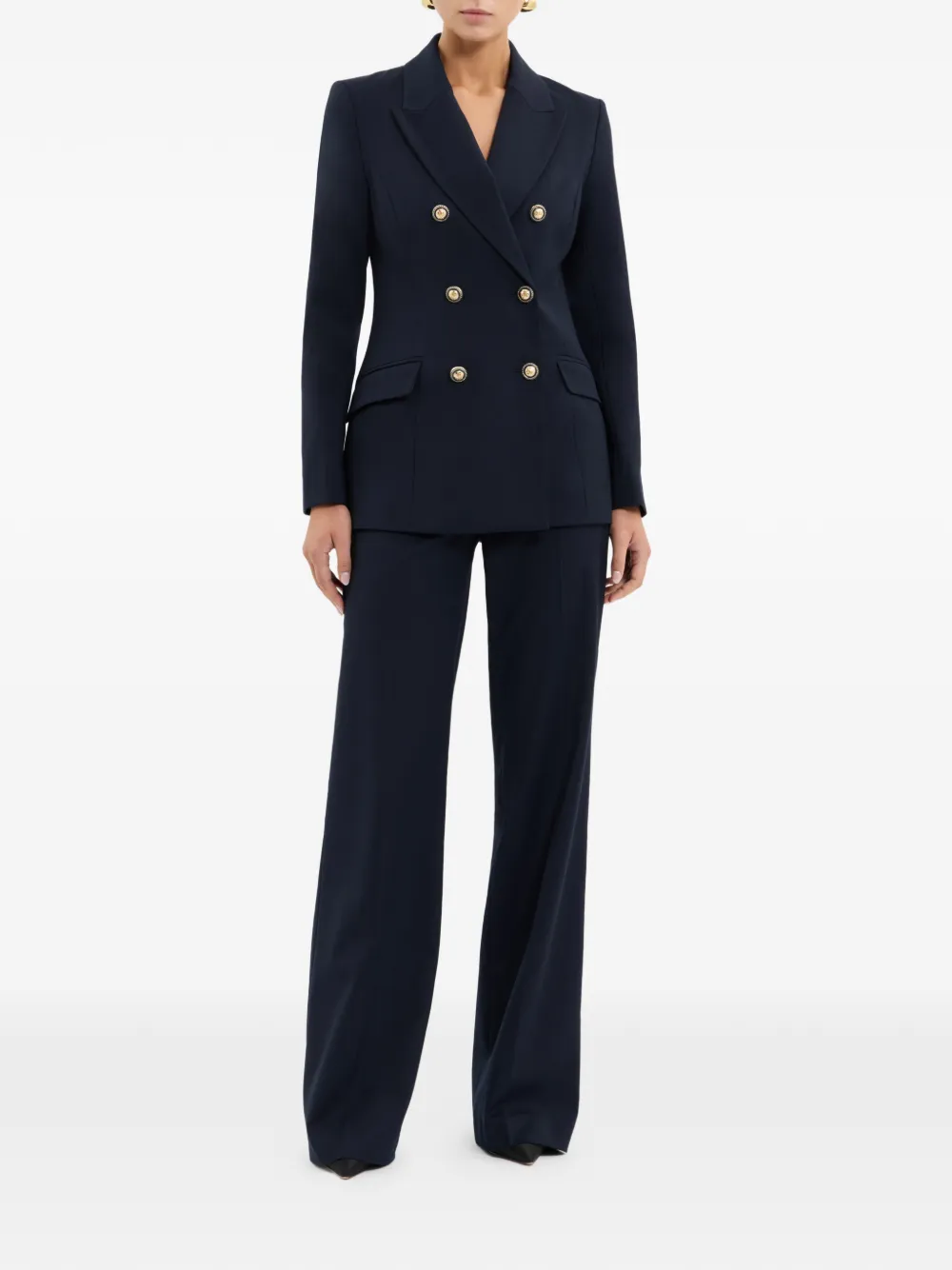 Rebecca Vallance Emerson broek met wijde pijpen Blauw