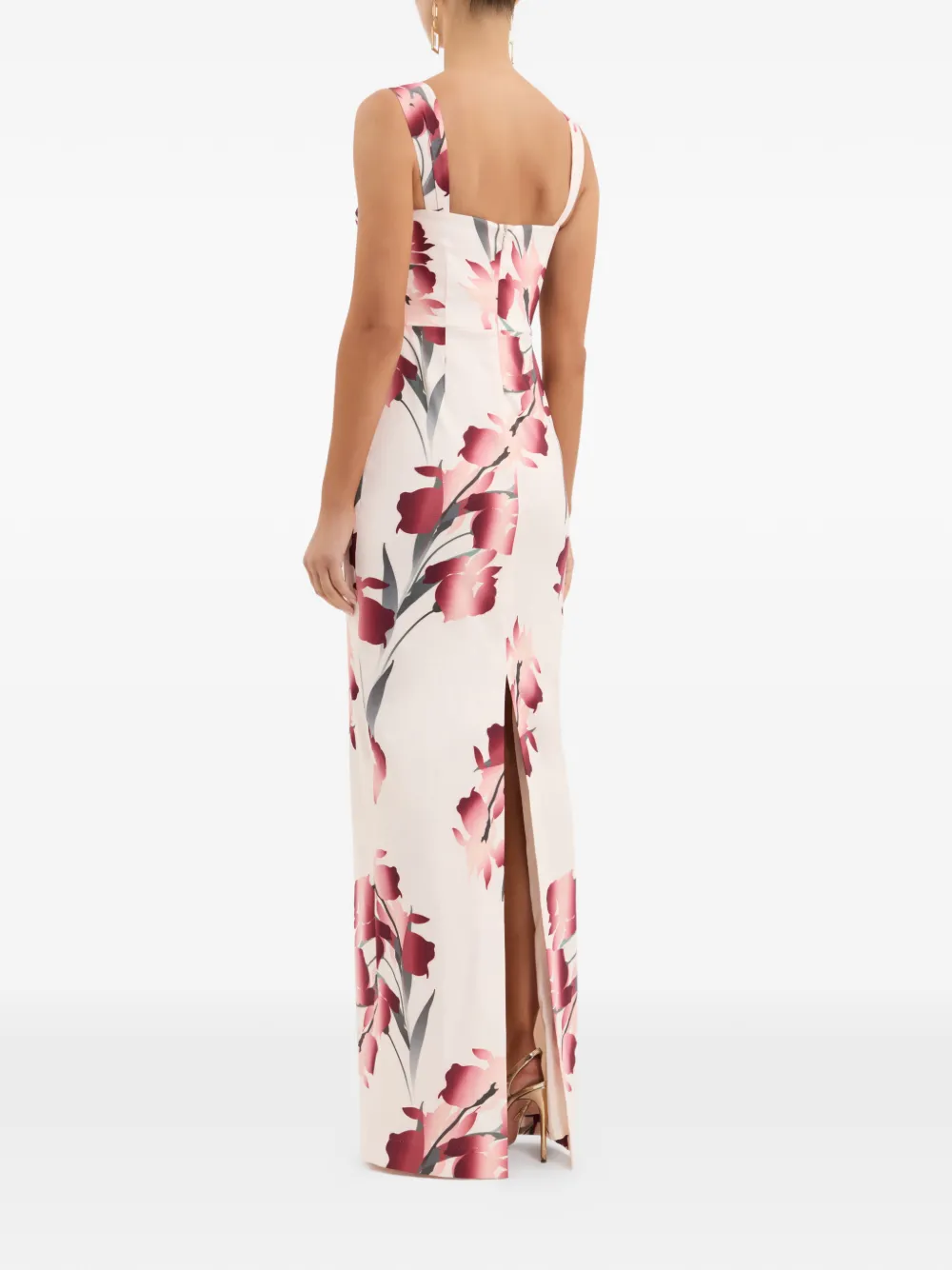 Rebecca Vallance Linnea maxi-jurk met bloemenprint Roze