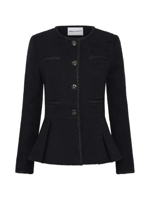 Rebecca Vallance London button-up peplum jacket