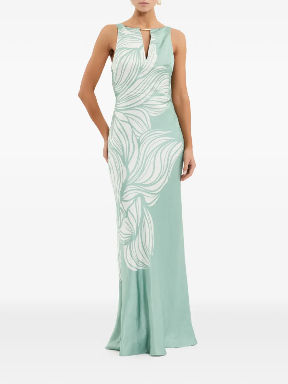 Rebecca Vallance Lalisa maxi-jurk met bloemenprint Groen