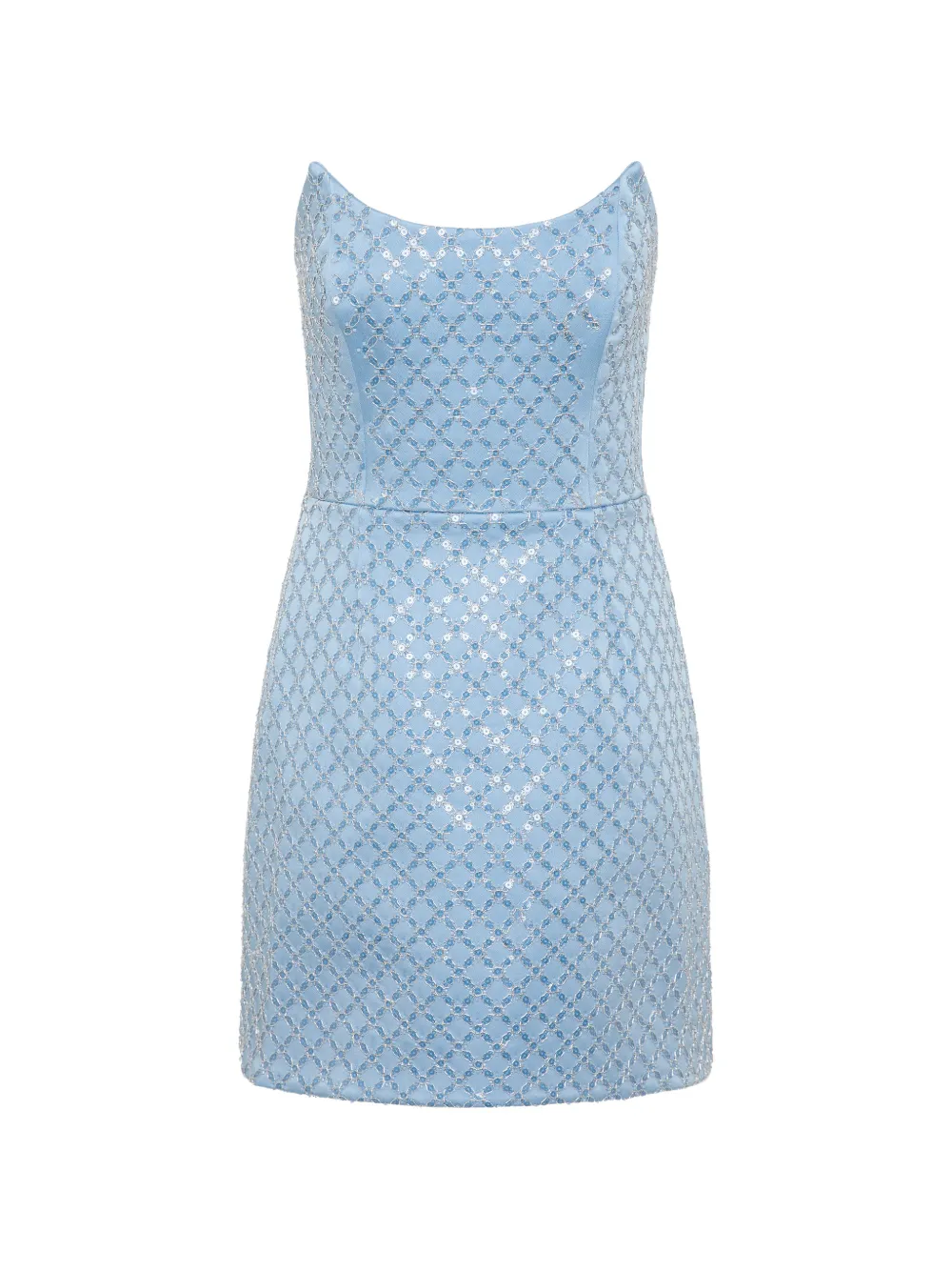 Rebecca Vallance Abito corto Alix con paillettes - Blu