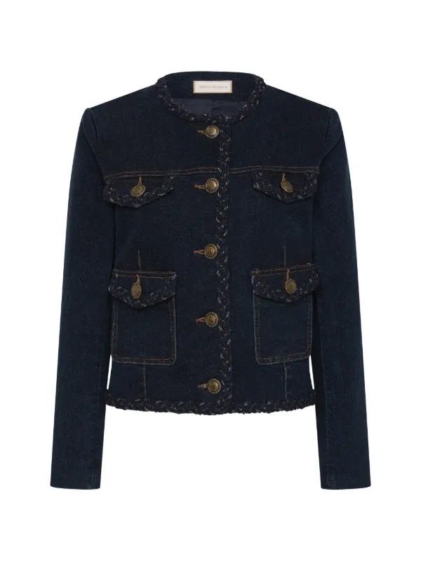 Rebecca Vallance Kairo Jacket in Blue