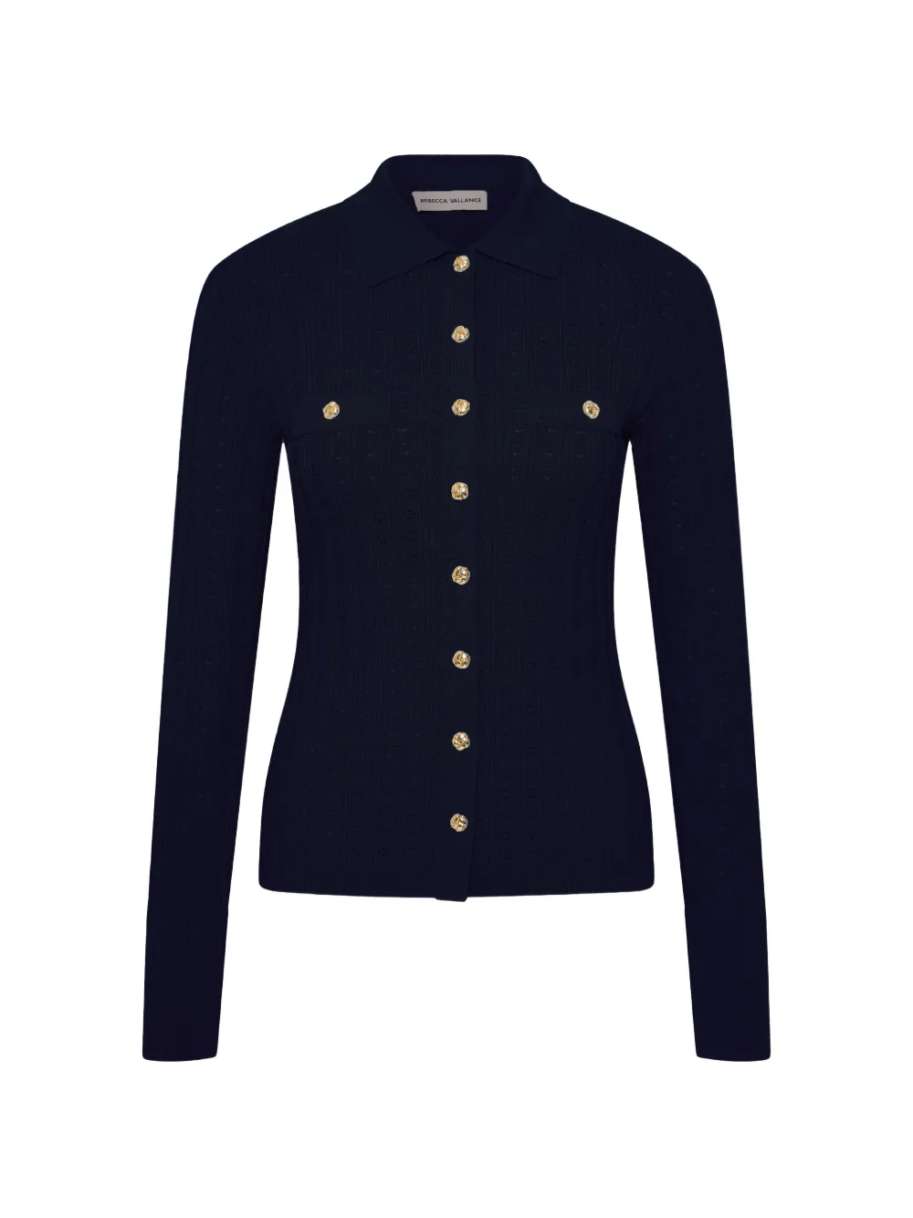 Rebecca Vallance Natalie button-embellished cardigan - Blue