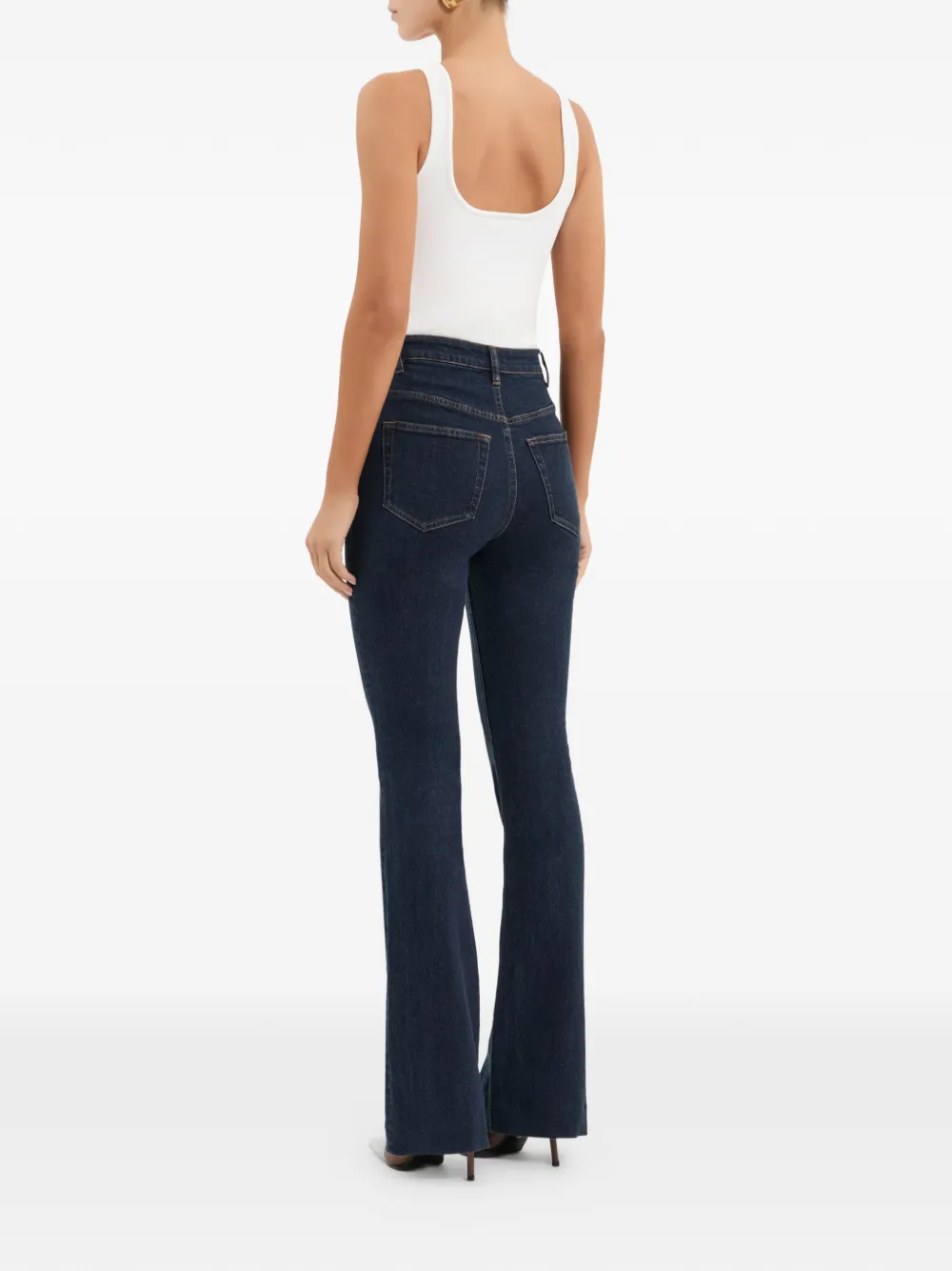 Rebecca Vallance Gisele flared broek Blauw