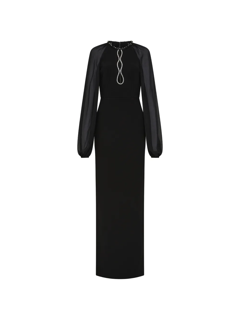 Rebecca Vallance Abito da sera con decorazione - Nero