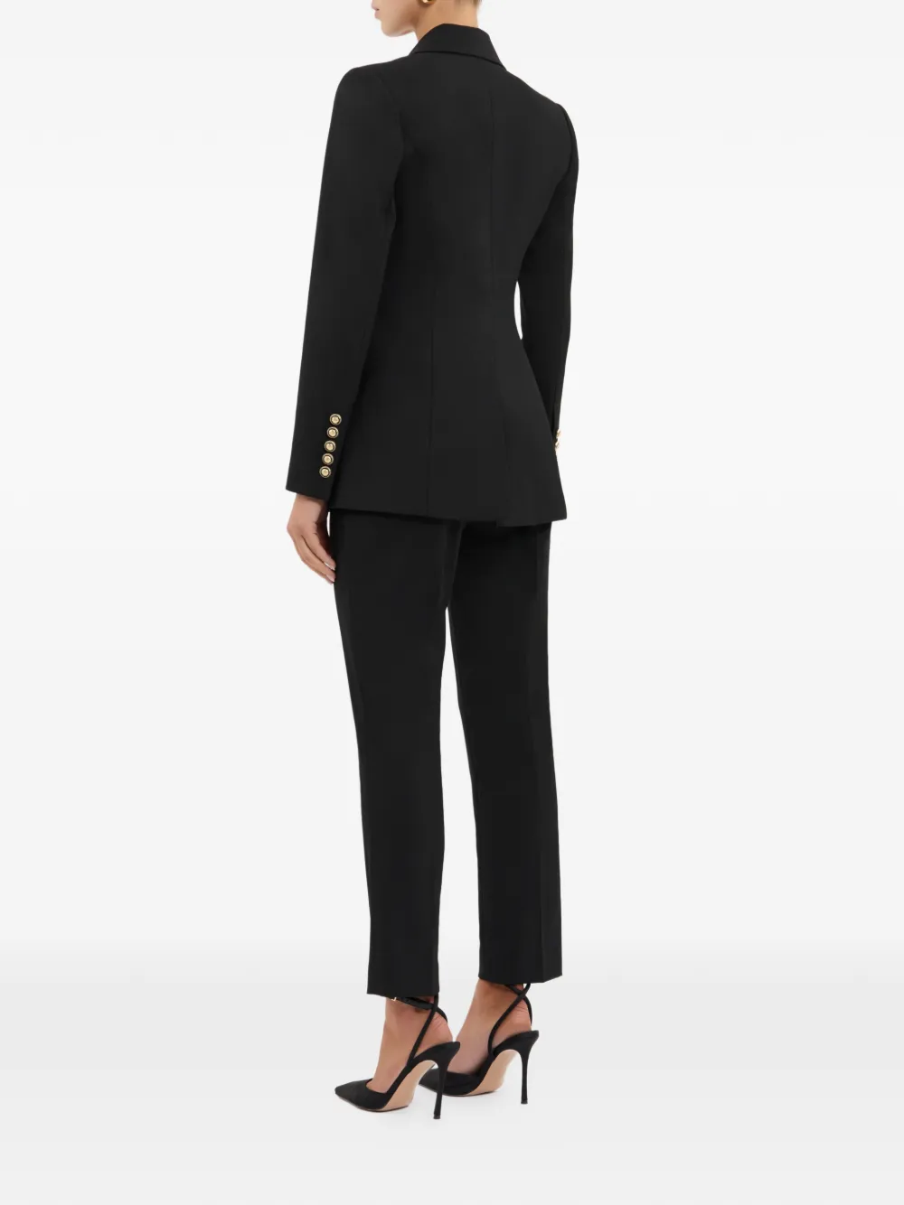 Rebecca Vallance Millicent straight broek Zwart