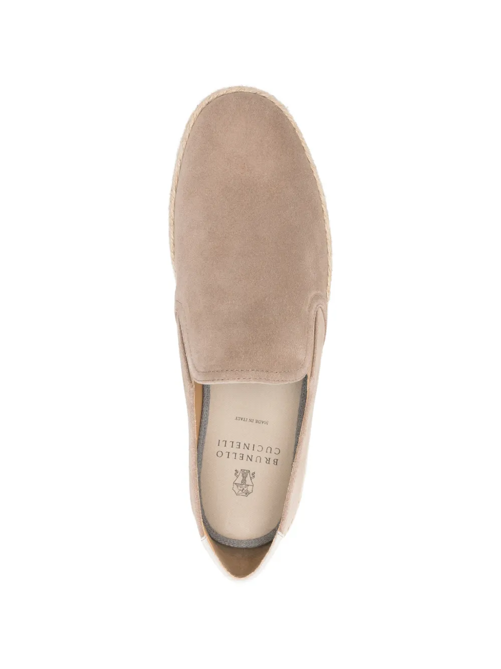 Brunello Cucinelli Espadrille loafers Beige