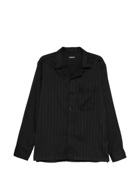 TOM FORD pinstripe-pattern pocket shirt