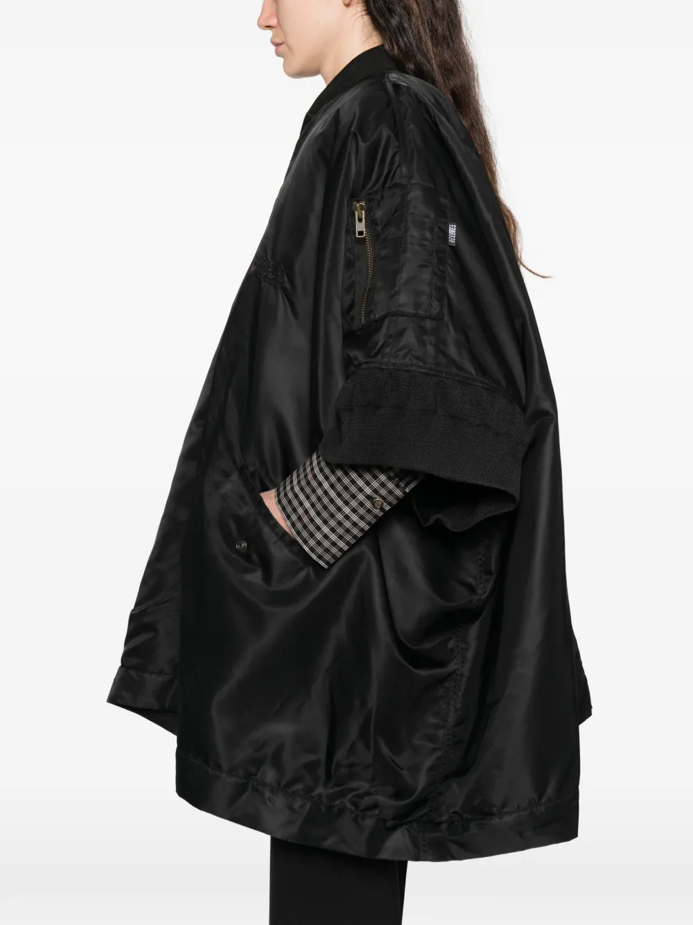 MM6 Maison Margiela Jack met ritssluiting Zwart