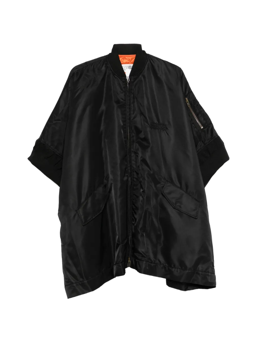 MM6 Maison Margiela zip-fastening jacket - Nero