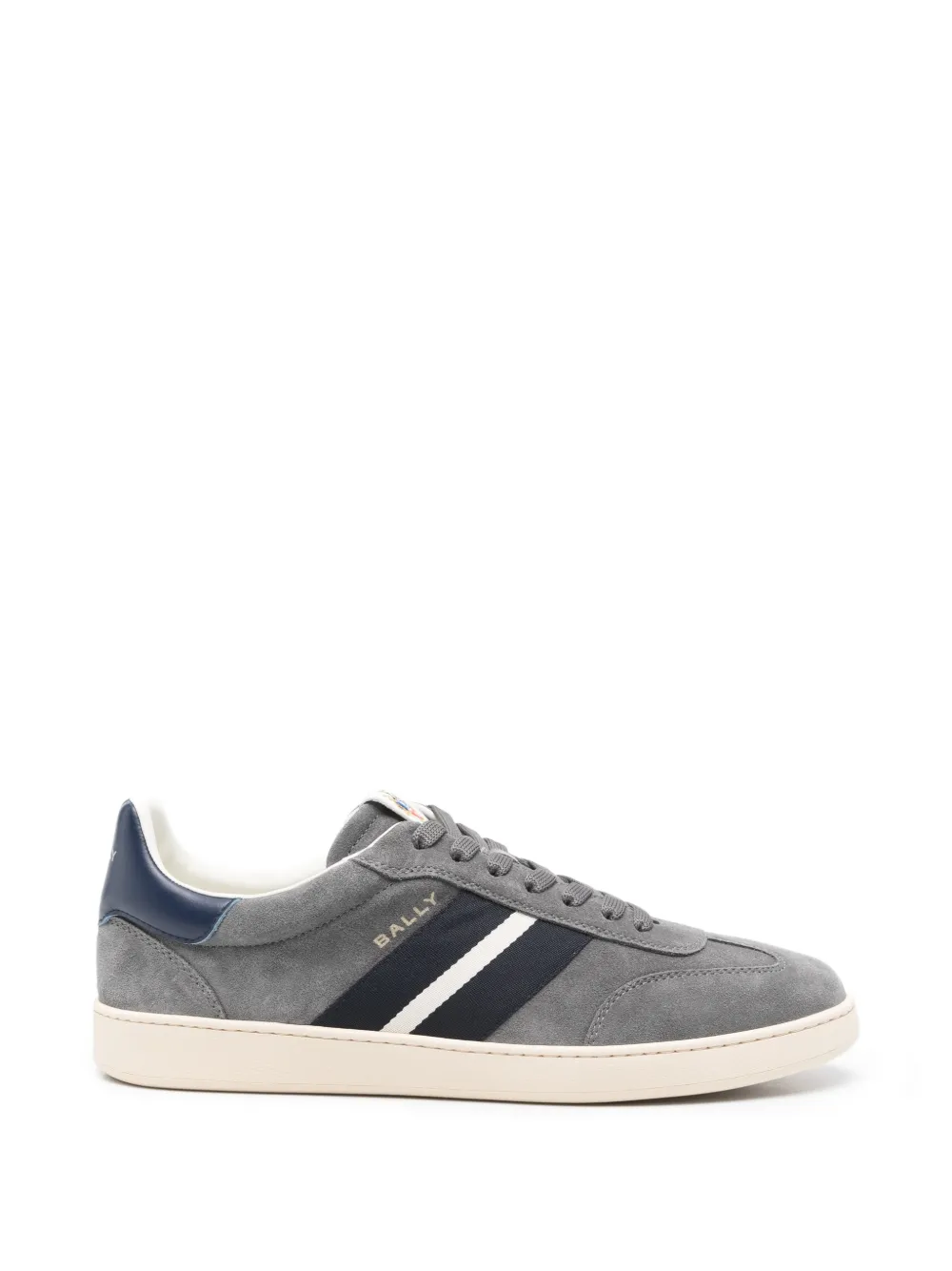 Bally striped-detail sneakers - Grigio