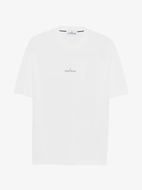 Stone Island t-shirt med logotyp