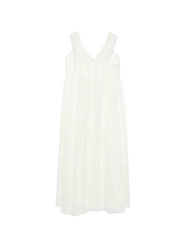 crinkle cut dress Karen Millen Floral Balloon Sleeve Pleated Crinkle Cut Out Woven Maxi Dress in Blue