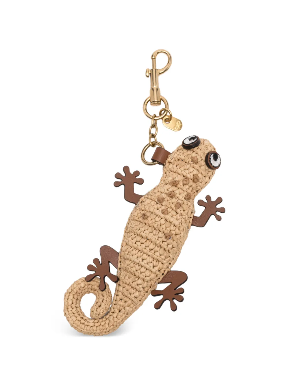 Anya Hindmarch Gecko-charm keyring - Toni neutri