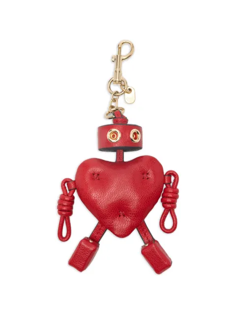 Anya Hindmarch llavero con detalle de corazón