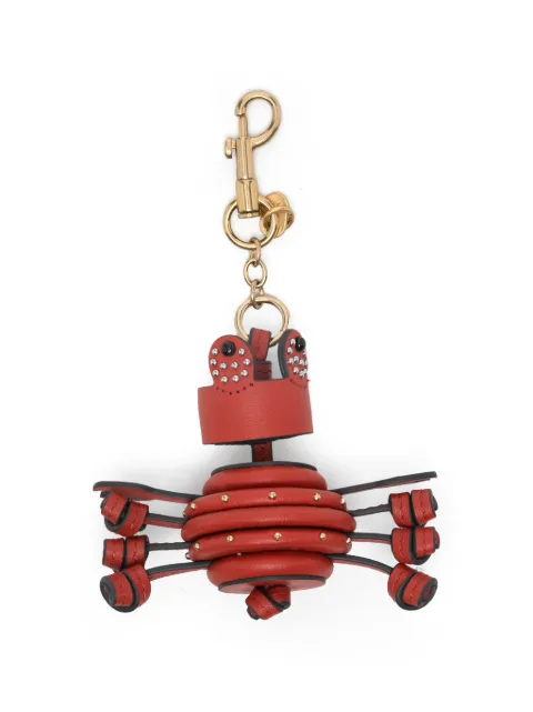 Anya Hindmarch crab-charm embellished keyring