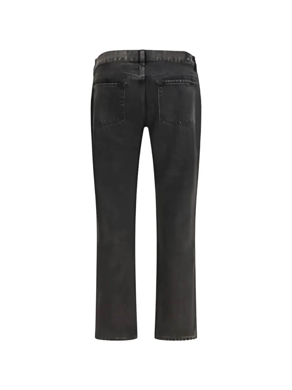  7 For All Mankind Straight Jeans - Grey 