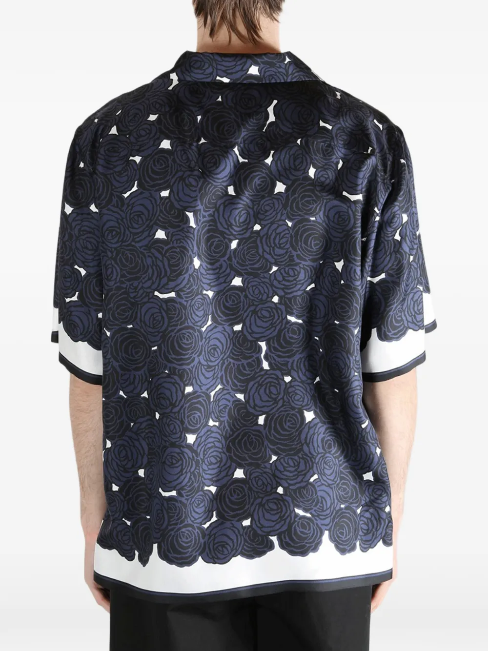 Givenchy Overhemd met bloemenprint Blauw