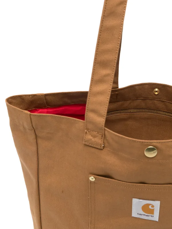 バッグ Carhartt WIP  Tote Carhartt WIP Bay Pocket Tote Bag | Brown | FARFETCH