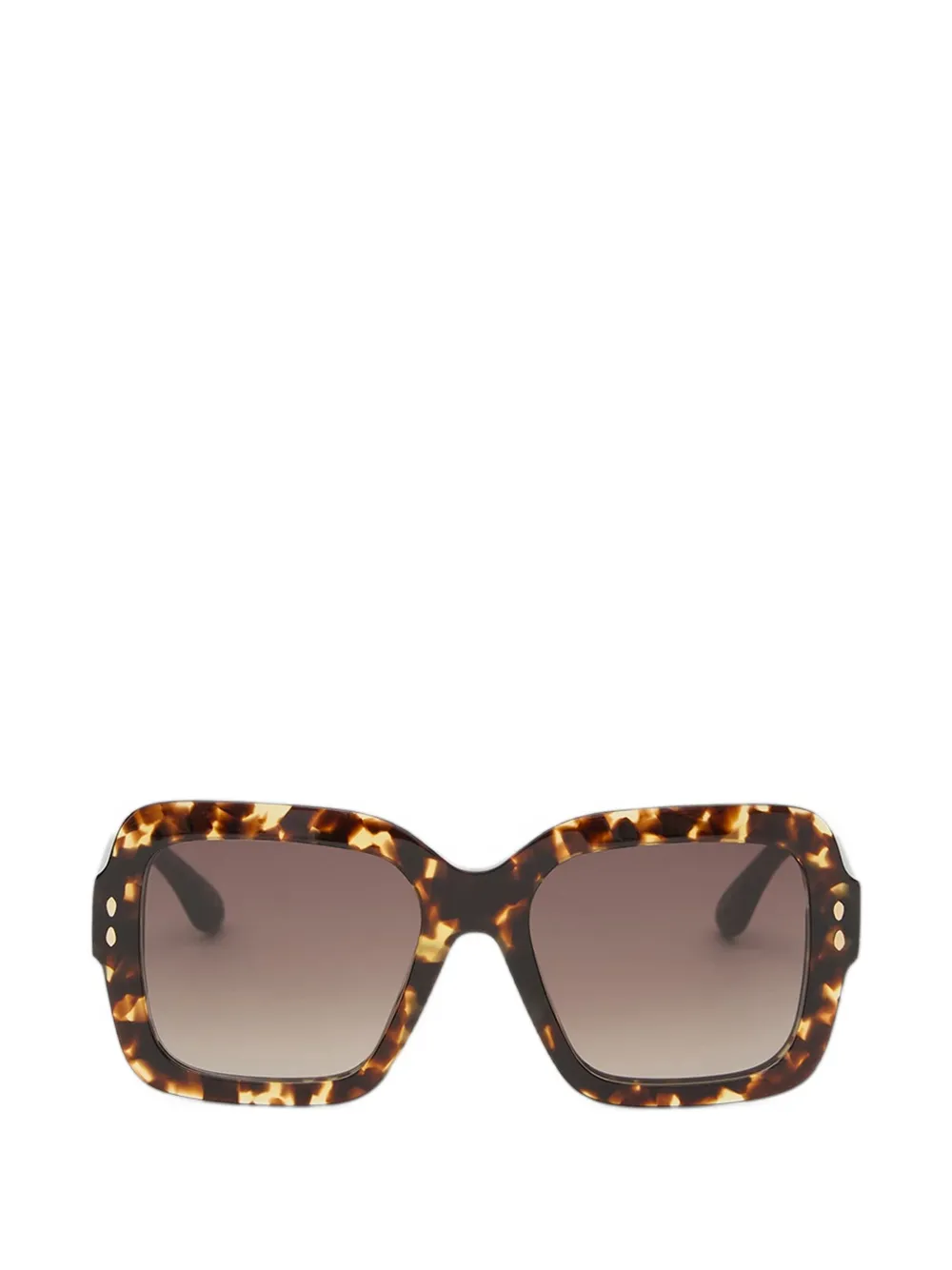 Isabel Marant Eyewear Sundy tortoiseshell-effect square-frame sunglasses - Marrone