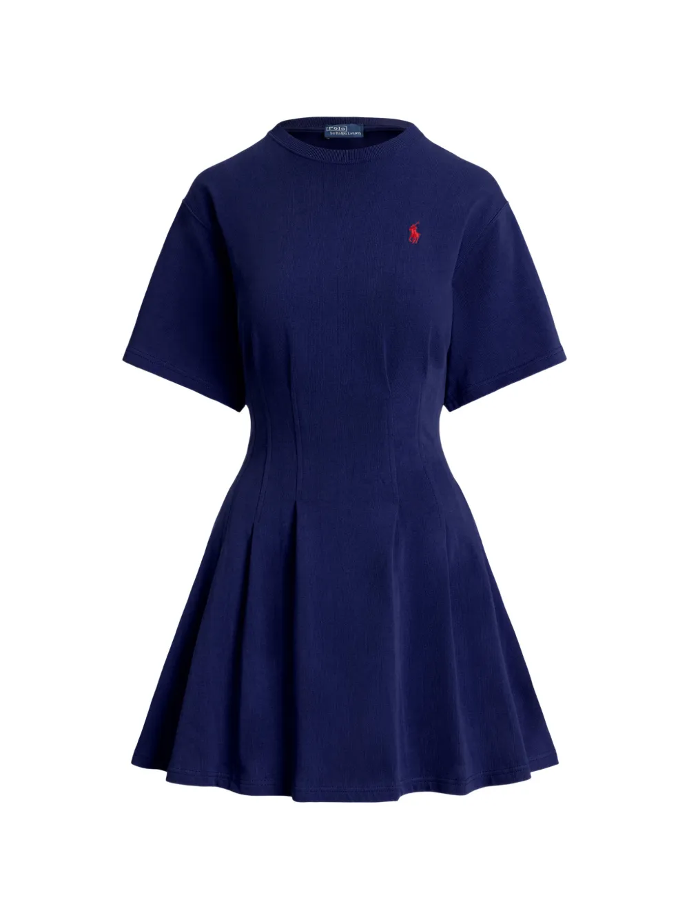 Polo Ralph Lauren shaped cotton dress - Blue