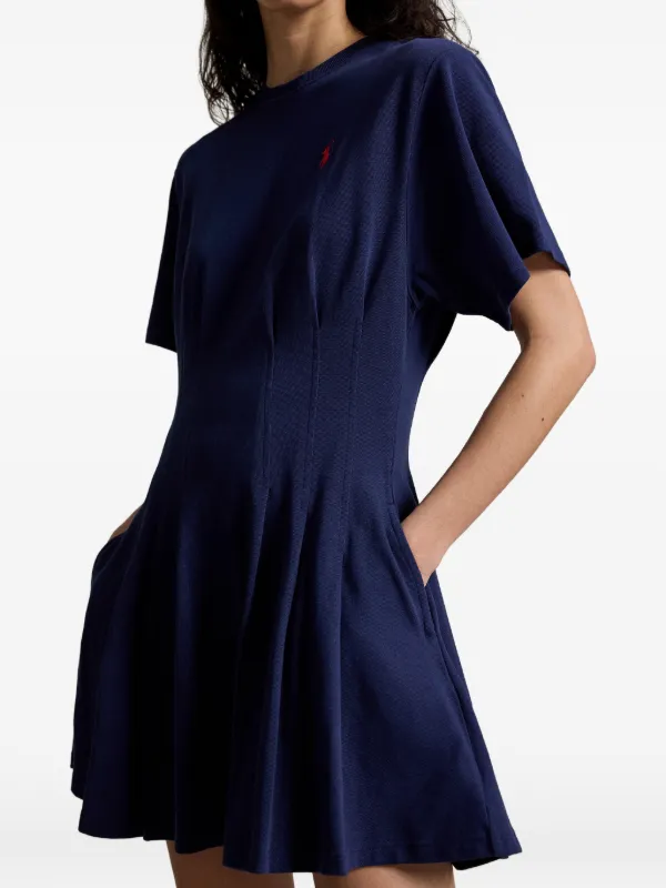 Polo Ralph Lauren Shaped Cotton Dress | Blue | FARFETCH Polo Ralph Lauren Shaped Cotton Dress | Blue | FARFETCH