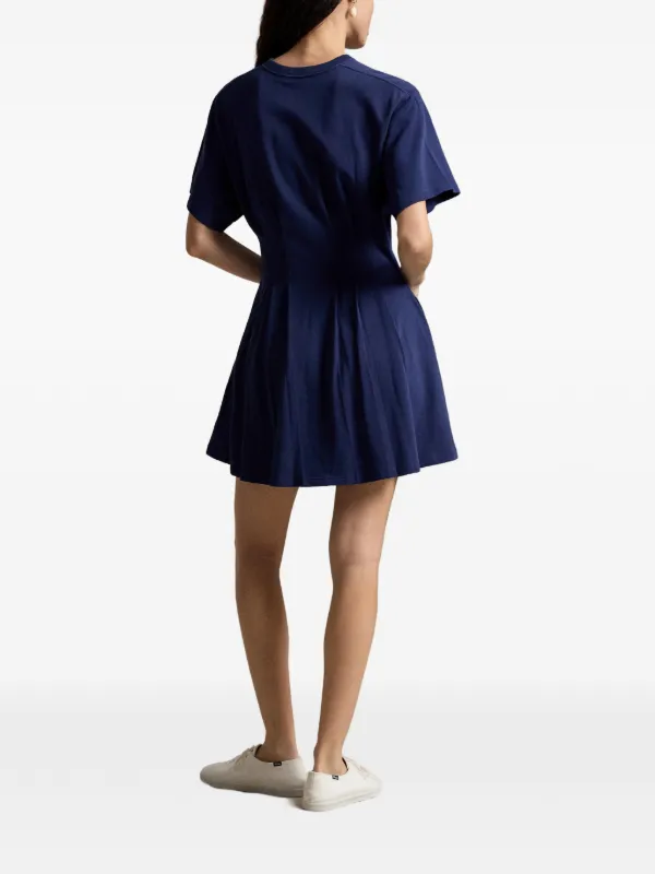 Polo Ralph Lauren Shaped Cotton Dress | Blue | FARFETCH Polo Ralph Lauren Shaped Cotton Dress | Blue | FARFETCH