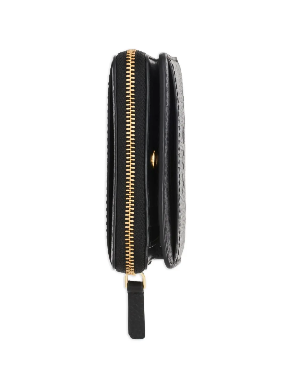 Marc Jacobs The Mini Compact leren portemonnee Zwart