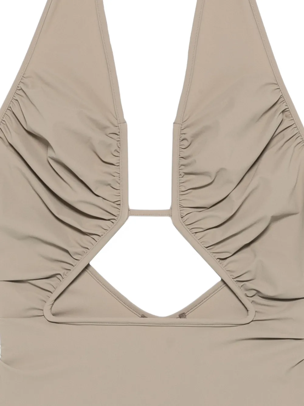  Rick Owens Open-back Swimsuit - Neutrals 