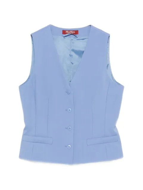 Max Mara Mstmadia button V-neck waistcoat