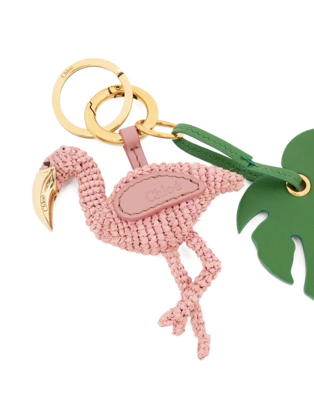 Chloé Flamingo Leaf reisaccessoire Goud