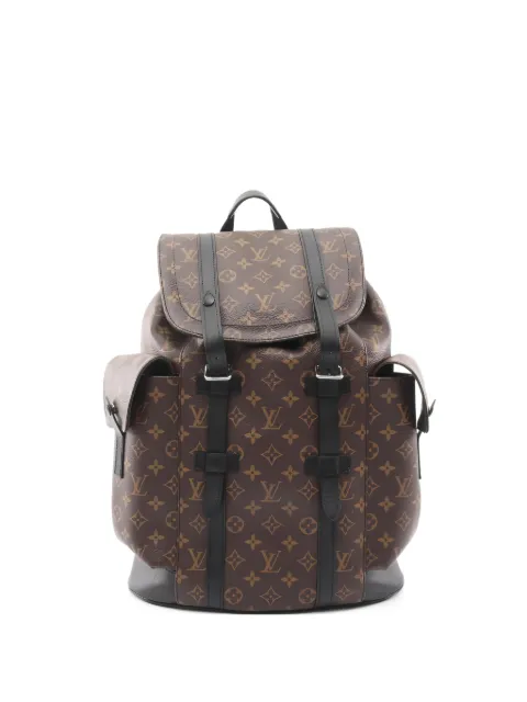 Louis Vuitton Pre-Owned MM Cristopher monogram-pattern backpack